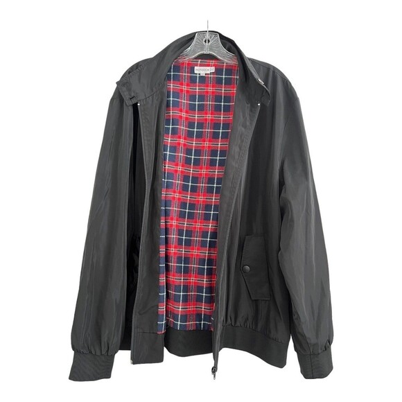 Hotouch Man Jacket Size XXL Windbreaker Black Full Zipper - Picture 5 of 8